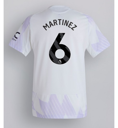 Moške Nogometnih dresov Manchester United Lisandro Martinez #6 Gostujoči 2025-26 Kratki rokavi Moške Nogometnih dresov Manchester United Lisandro Martinez #6 Gostujoči 2025-26 Kratki rokavi